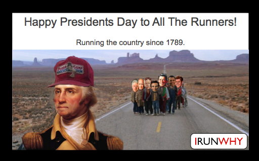 Presidents Day Running